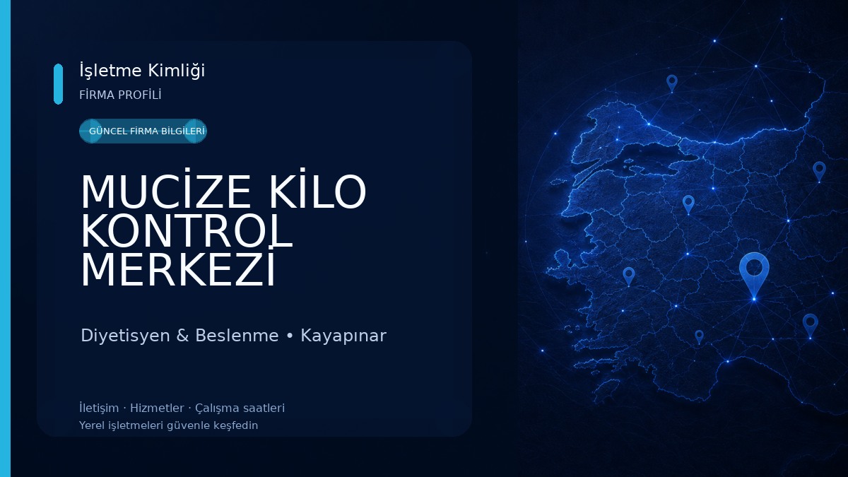 MUCİZE KİLO KONTROL MERKEZİ Diyetisyen & Beslenme
