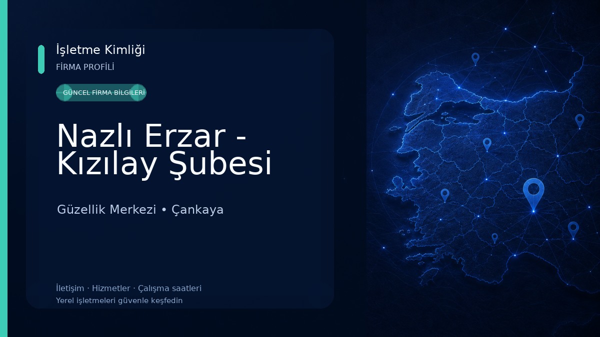 Nazlı Erzar - Kızılay Şubesi