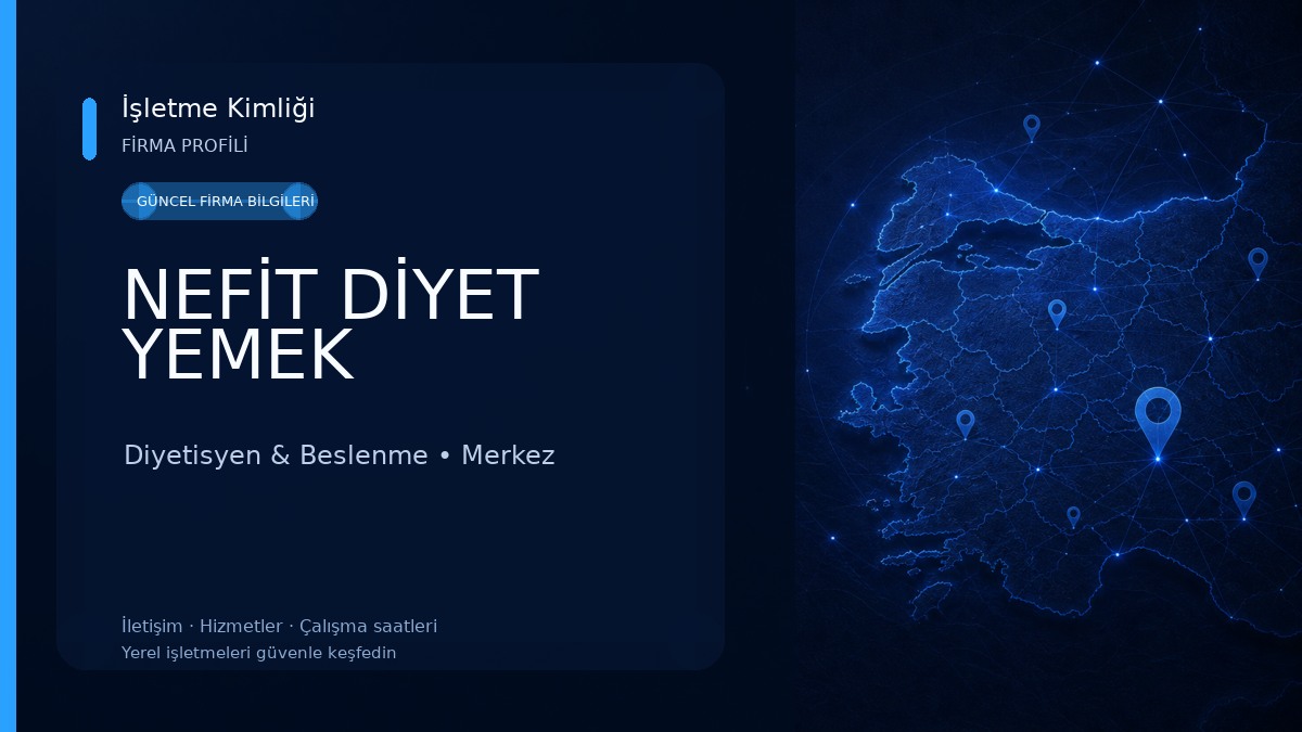 NEFİT DİYET YEMEK