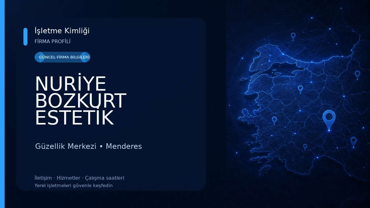 NURİYE BOZKURT ESTETİK GÜZELLİK MERKEZİ Güzellik Merkezi