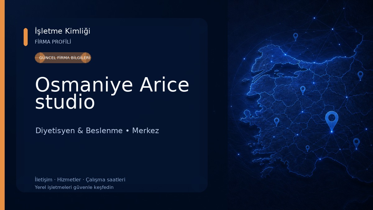 Osmaniye Arice studio