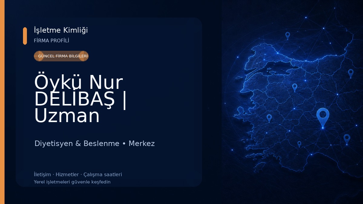 Öykü Nur DELİBAŞ | Uzman Diyetisyen