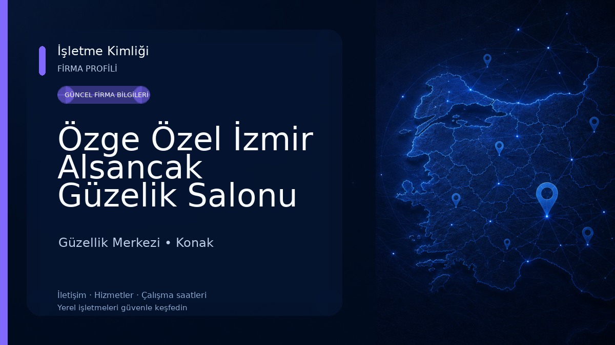 Özge Özel İzmir Alsancak Güzelik Salonu Güzellik Merkezi