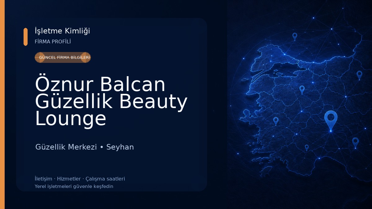 Öznur Balcan Güzellik Beauty Lounge Güzellik Merkezi