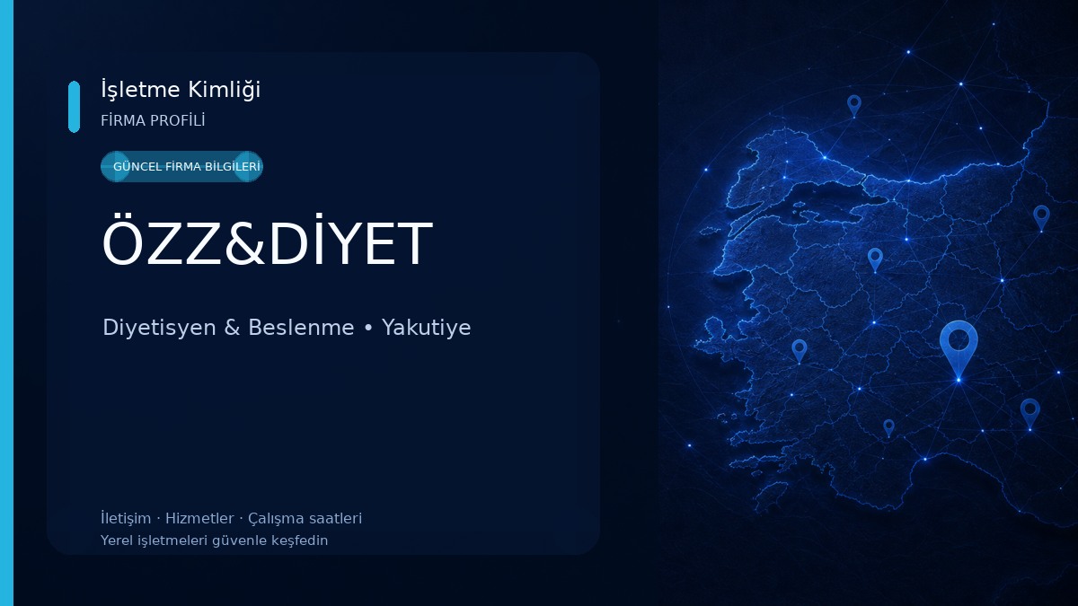 ÖZZ&DİYET Diyetisyen & Beslenme