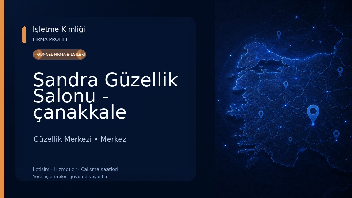 Sandra Güzellik Salonu - çanakkale Şubesi Güzellik Merkezi