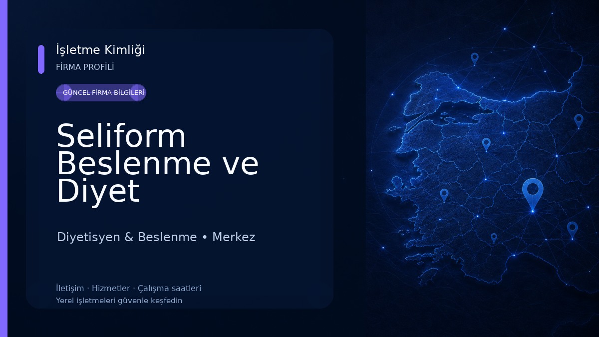 Seliform Beslenme ve Diyet Danışmalığı Merkezi Diyetisyen & Beslenme