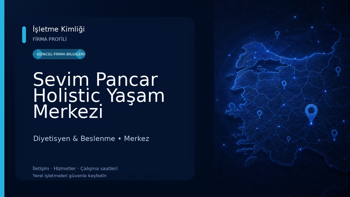 Sevim Pancar Holistic Yaşam Merkezi Diyetisyen & Beslenme