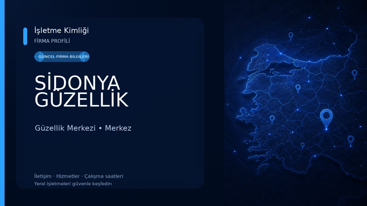 SİDONYA GÜZELLİK Güzellik Merkezi