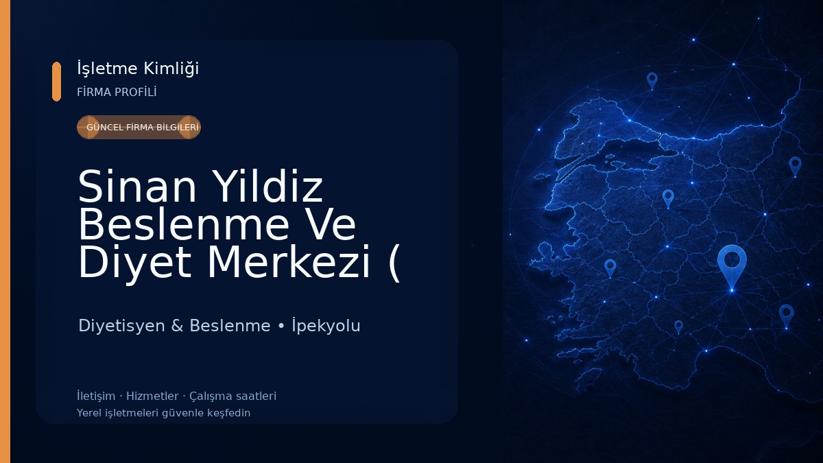 Sinan Yildiz Beslenme Ve Diyet Merkezi ( Van Diyet merkezi ) Diyetisyen & Beslenme