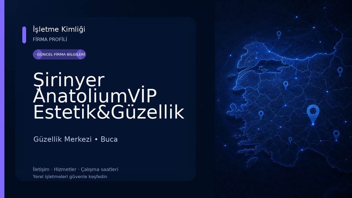 Şirinyer AnatoliumVİP Estetik&Güzellik Güzellik Merkezi