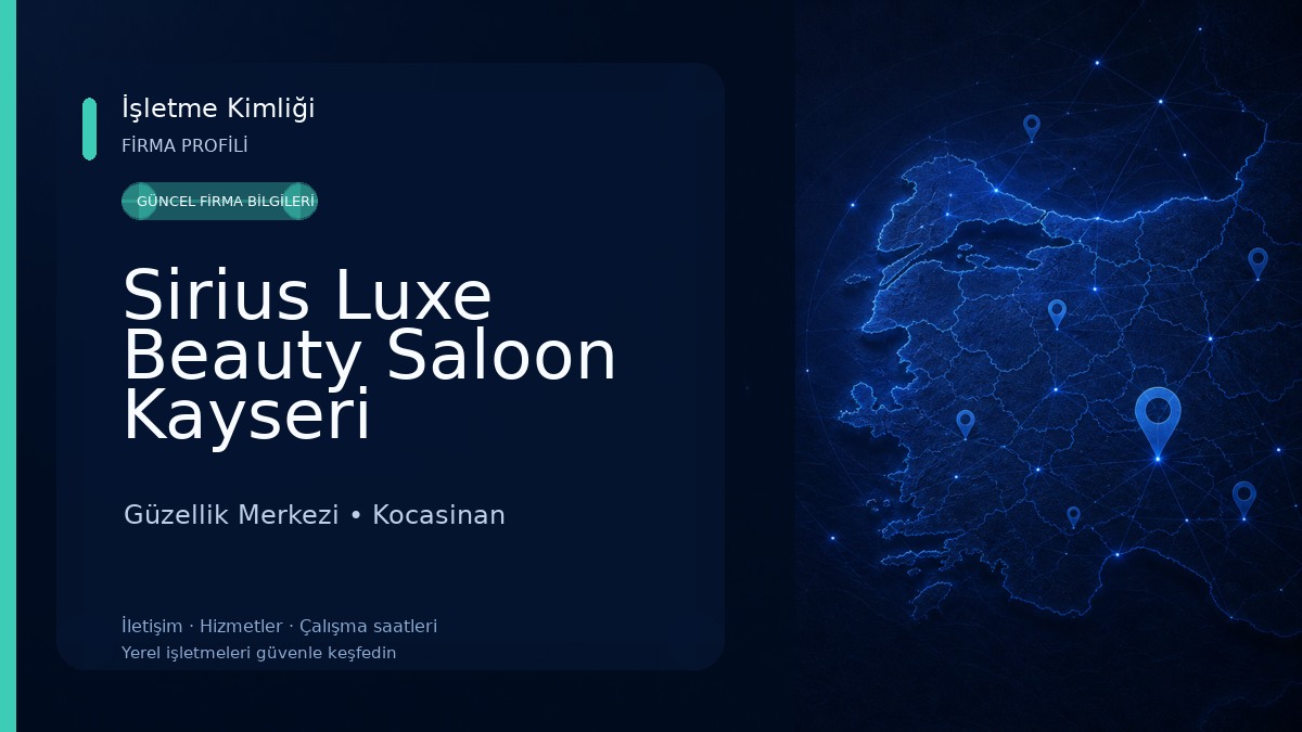 Sirius Luxe Beauty Saloon Kayseri Güzellik Merkezi