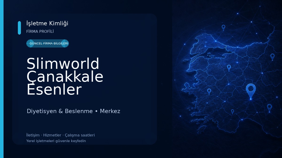 Slimworld Çanakkale Esenler Diyetisyen & Beslenme