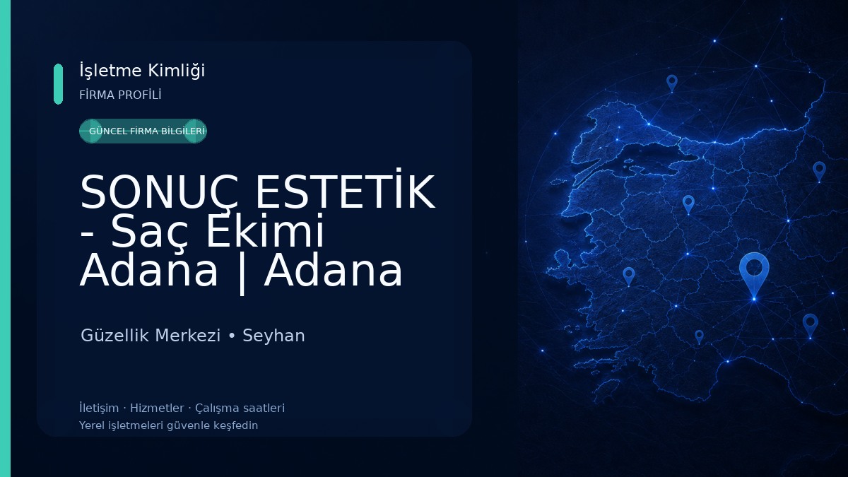 SONUÇ ESTETİK - Saç Ekimi Adana | Adana Saç Mezoterapisi | Cilt Bakımı Adana | Saç Simülasyonu