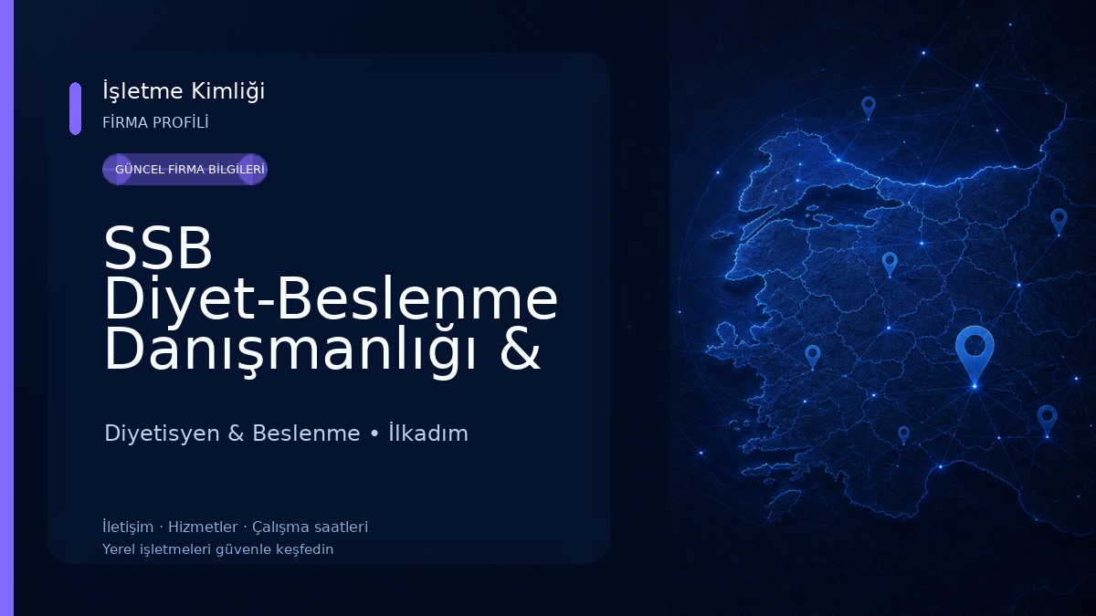 SSB Diyet-Beslenme Danışmanlığı & Andulasyon Diyetisyen & Beslenme