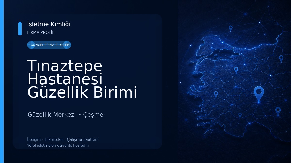 Tınaztepe Hastanesi Güzellik Birimi Güzellik Merkezi