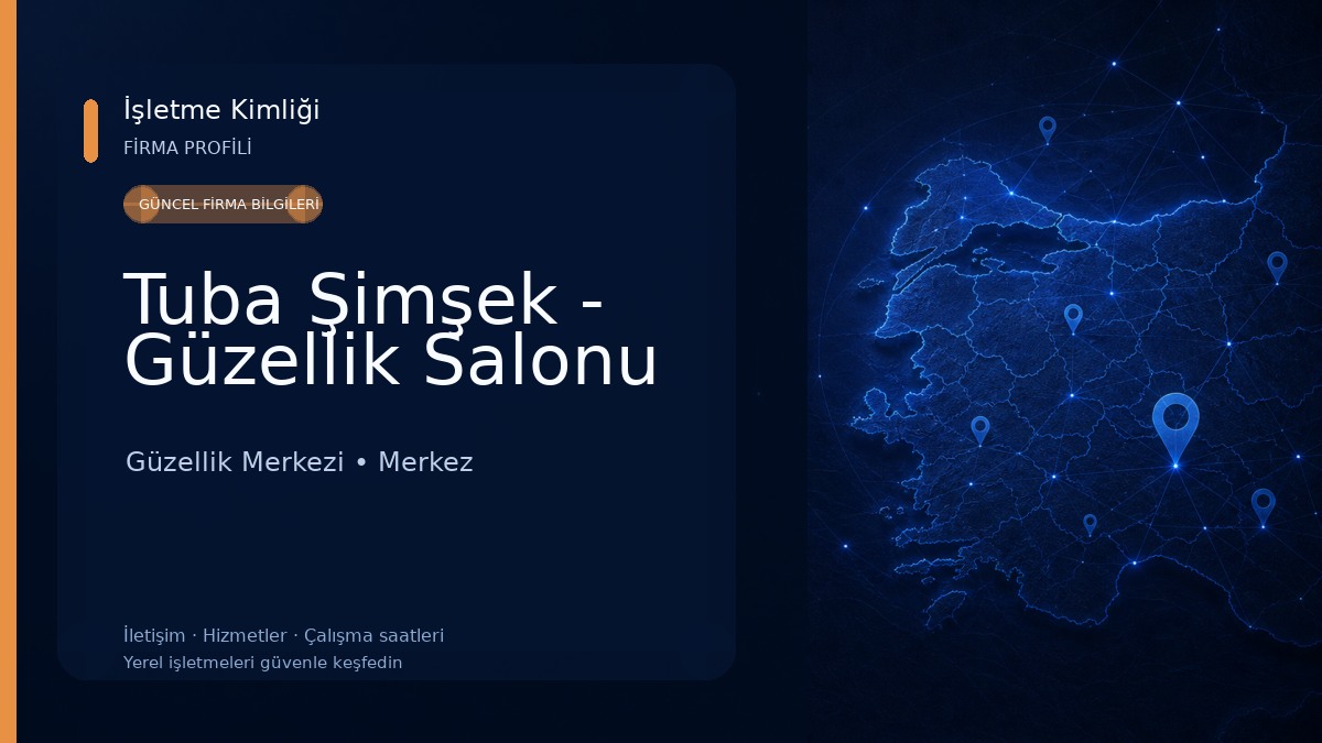 Tuba Şimşek - Güzellik Salonu 