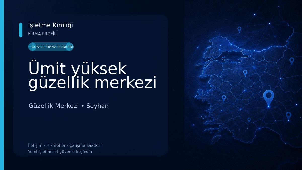 Ümit yüksek güzellik merkezi Güzellik Merkezi