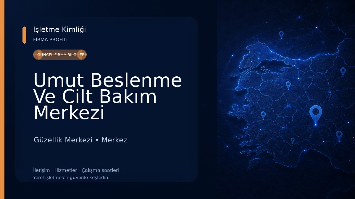 Umut Beslenme Ve Cilt Bakım Merkezi