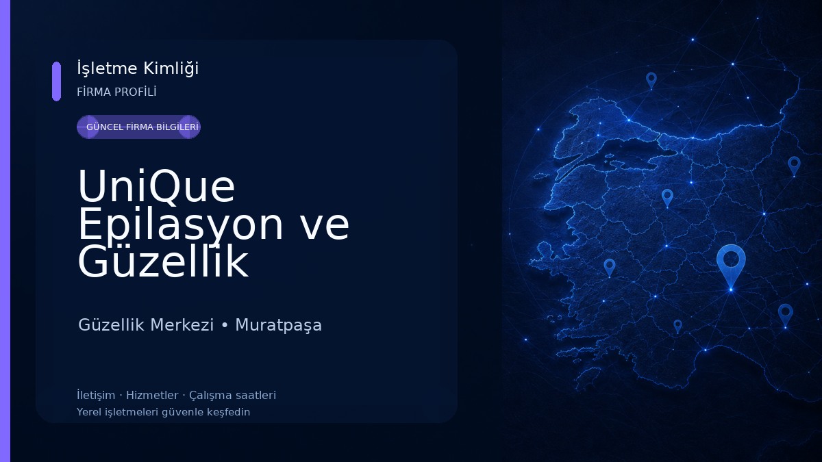 UniQue Epilasyon ve Güzellik Güzellik Merkezi