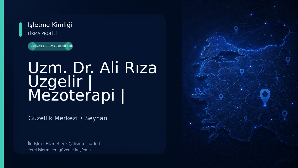 Uzm. Dr. Ali Rıza Uzgelir | Mezoterapi | Ozon Tedavisi | Cilt Bakımı | Yüz Vitamin Uygulamaları | Botox | Dudak Vitamin