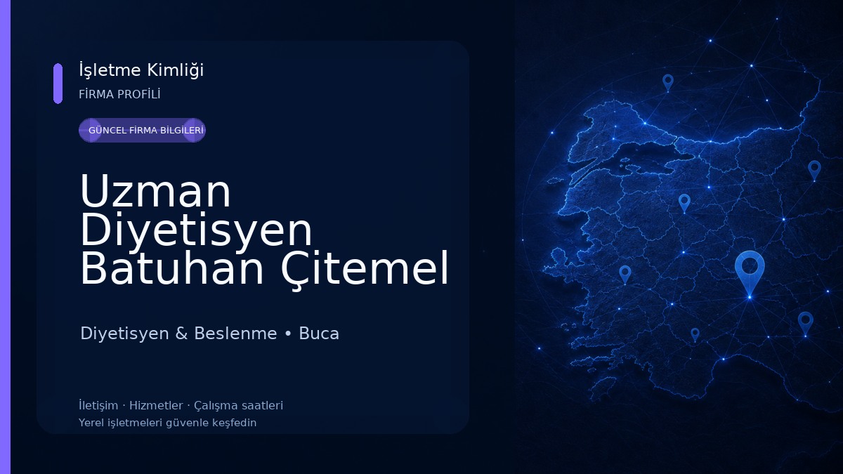 Uzman Diyetisyen Batuhan Çitemel