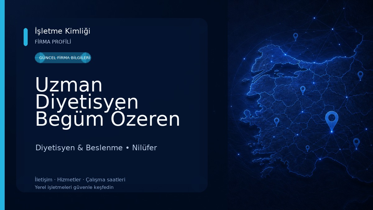 Uzman Diyetisyen Begüm Özeren Diyetisyen & Beslenme