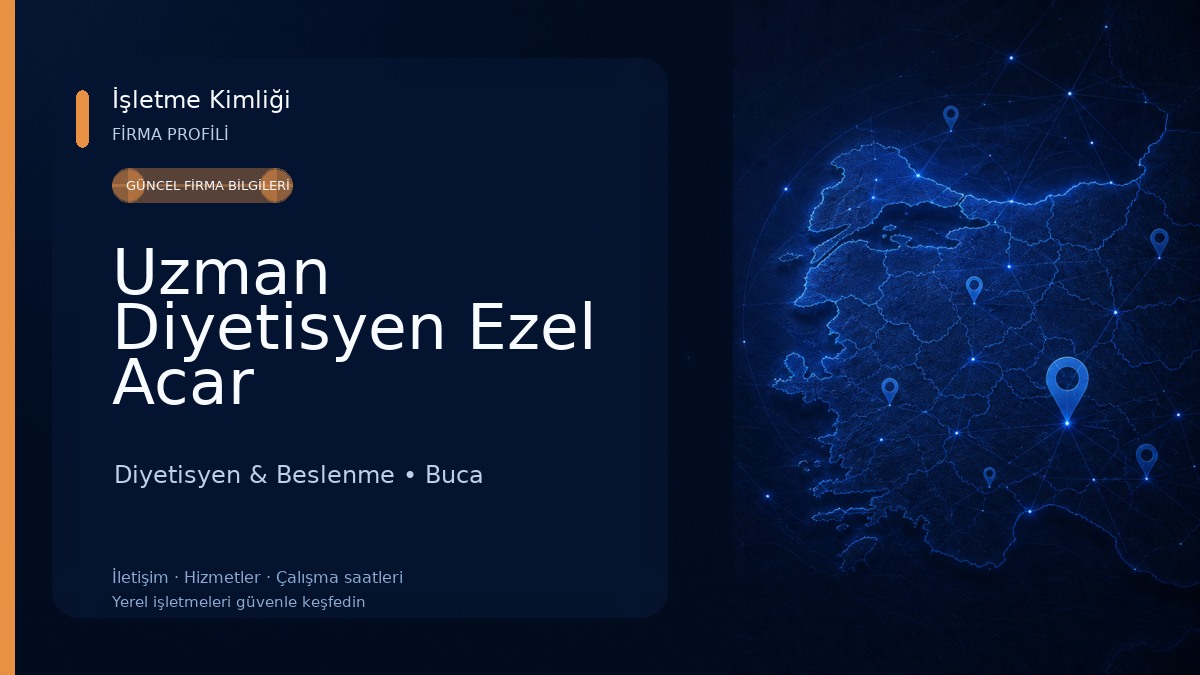 Uzman Diyetisyen Ezel Acar Diyetisyen & Beslenme