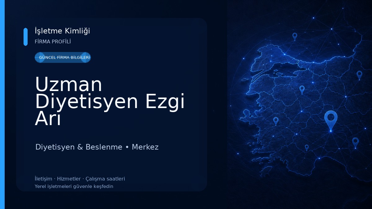 Uzman Diyetisyen Ezgi Arı Diyetisyen & Beslenme