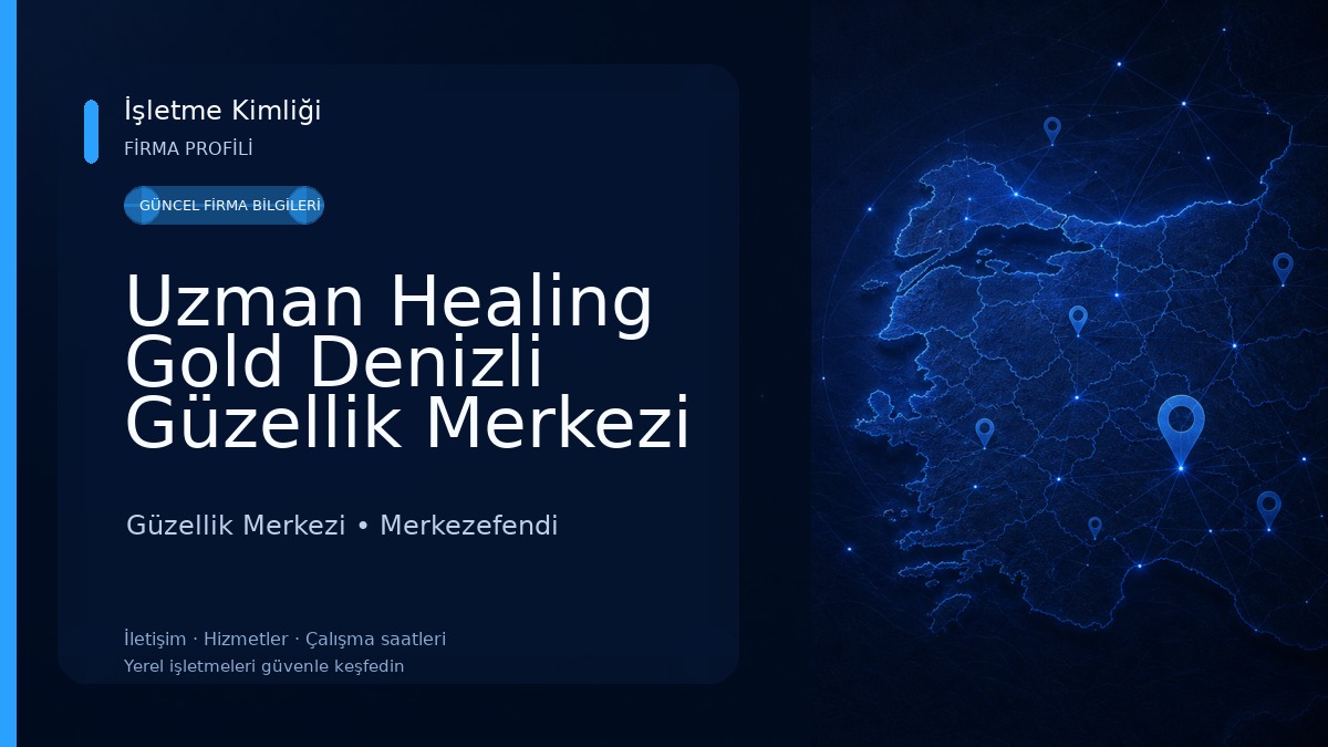 Uzman Healing Gold Denizli Güzellik Merkezi 