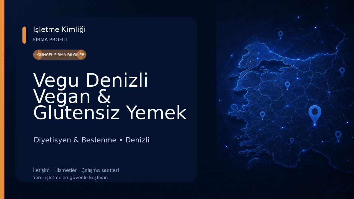 Vegu Denizli Vegan & Glutensiz Yemek Servisi Diyetisyen & Beslenme