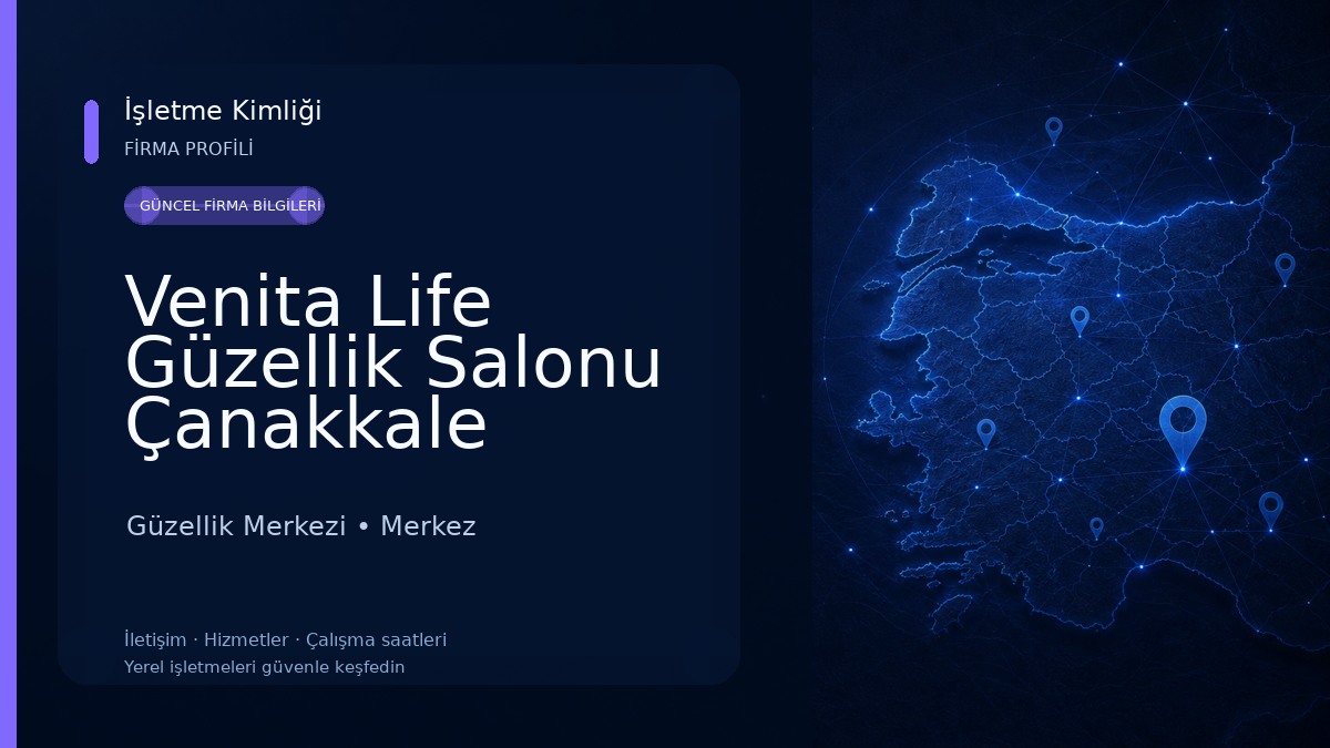Venita Life Güzellik Salonu Çanakkale Güzellik Merkezi