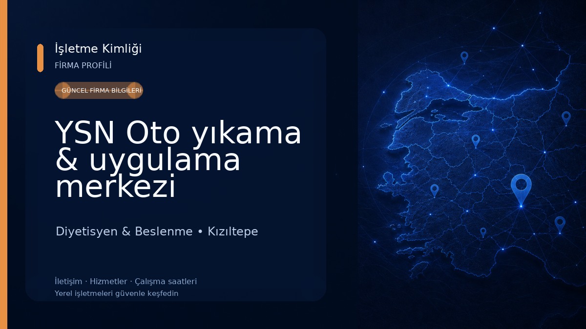 YSN Oto yıkama & uygulama merkezi Diyetisyen & Beslenme